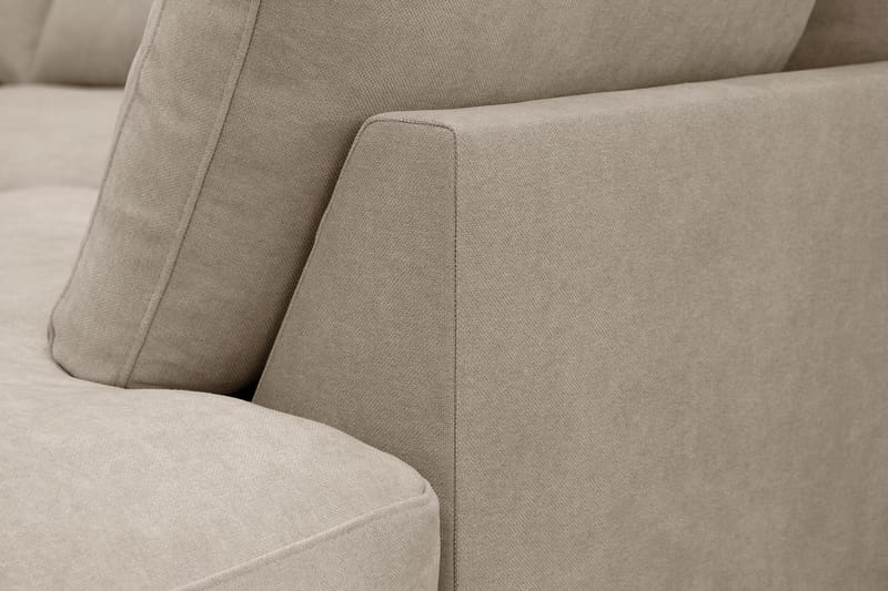 Valencia Extra Djup 4-sits Soffa med Schäslong Höger - Brun - Möbler - Vardagsrum - Soffor - Divansoffa & schäslong