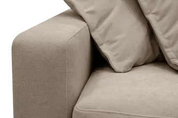 Valencia Extra Djup 4-sits Soffa med Schäslong Höger - Brun - Möbler - Vardagsrum - Soffor - Divansoffa & schäslong