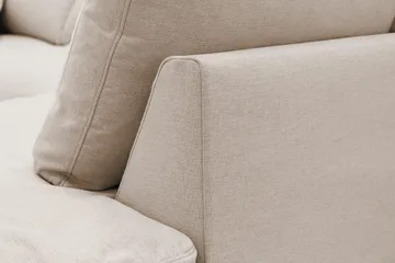 Valencia Extra Djup 4-sits Soffa med Schäslong Höger - Ljusbrun - Möbler - Vardagsrum - Soffor - Divansoffa & schäslong