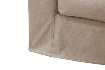 Valencia Extra Djup 4-sits Soffa med Schäslong Höger - Ljusbrun - Möbler - Vardagsrum - Soffor - Divansoffa & schäslong