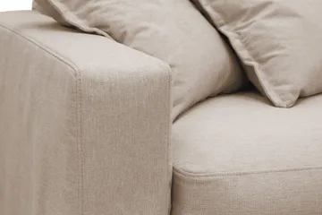 Valencia Extra Djup 4-sits Soffa med Schäslong Höger - Ljusbrun - Möbler - Vardagsrum - Soffor - Divansoffa & schäslong