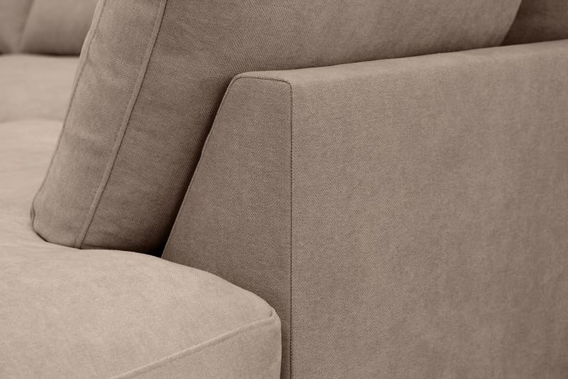 Valencia Extra Djup 4-sits Soffa med Schäslong Höger - Mörkbrun - Möbler - Vardagsrum - Soffor - Divansoffa & schäslong