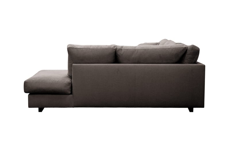 Valencia Extra Djup 4-sits Soffa med Schäslong Höger - Mörkgrå - Möbler - Vardagsrum - Soffor - Divansoffa & schäslong