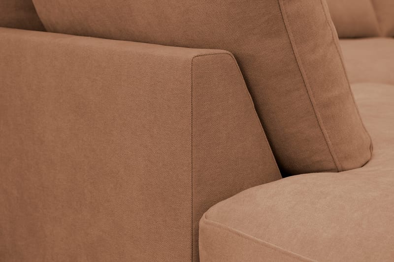 Valencia Extra Djup 4-sits Soffa med Schäslong Höger - Rostbrun - Möbler - Vardagsrum - Soffor - Divansoffa & schäslong