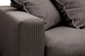 Valencia Extra Djup 4-sits Soffa med Schäslong Höger - Taupe - Möbler - Vardagsrum - Soffor - Divansoffa & schäslong