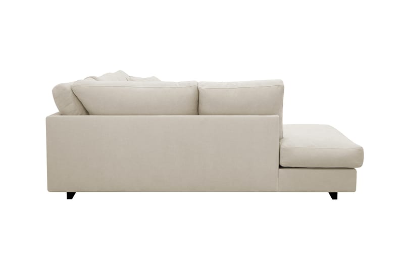 Valencia Extra Djup 4-sits Soffa med Schäslong Vänster - Beige - Möbler - Vardagsrum - Soffor - Divansoffa & schäslong