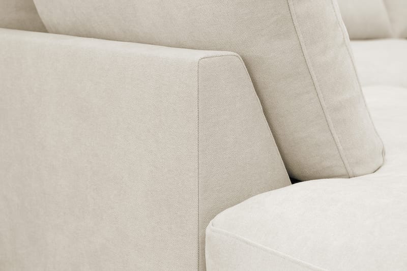 Valencia Extra Djup 4-sits Soffa med Schäslong Vänster - Beige - Möbler - Vardagsrum - Soffor - Divansoffa & schäslong