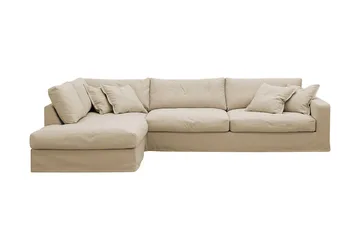 Valencia Extra Djup 4-sits Soffa med Schäslong Vänster