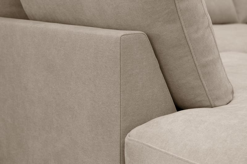 Valencia Extra Djup 4-sits Soffa med Schäslong Vänster - Brun - Möbler - Vardagsrum - Soffor - Divansoffa & schäslong