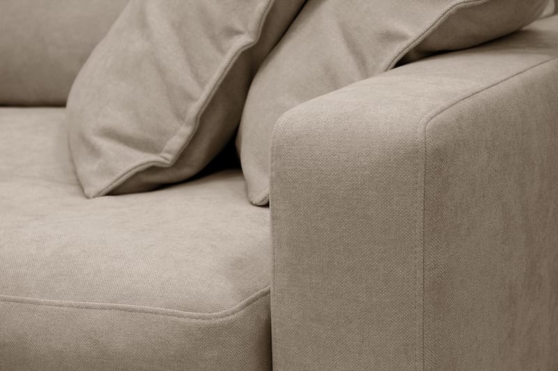 Valencia Extra Djup 4-sits Soffa med Schäslong Vänster - Brun - Möbler - Vardagsrum - Soffor - Divansoffa & schäslong