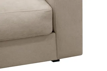 Valencia Extra Djup 4-sits Soffa med Schäslong Vänster - Brun - Möbler - Vardagsrum - Soffor - Divansoffa & schäslong