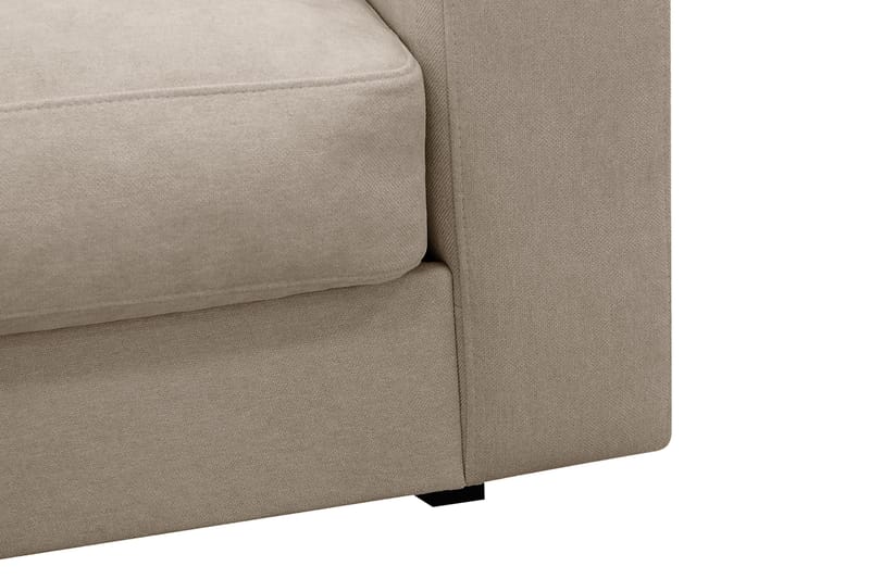 Valencia Extra Djup 4-sits Soffa med Schäslong Vänster - Brun - Möbler - Vardagsrum - Soffor - Divansoffa & schäslong