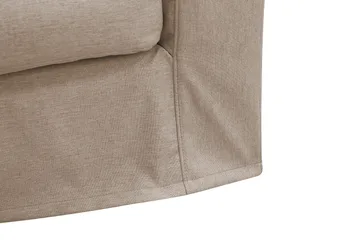 Valencia Extra Djup 4-sits Soffa med Schäslong Vänster - Ljusbrun - Möbler - Vardagsrum - Soffor - Divansoffa & schäslong