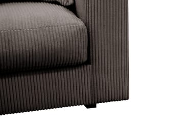 Valencia Extra Djup 4-sits Soffa med Schäslong Vänster - Taupe - Möbler - Vardagsrum - Soffor - Divansoffa & schäslong