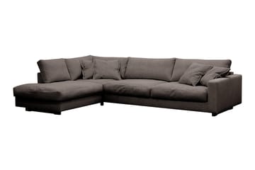Valencia Extra Djup 4-sits Soffa med Schäslong Vänster - Taupe - Möbler - Vardagsrum - Soffor - Divansoffa & schäslong