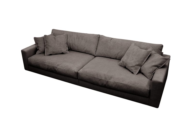 Valencia Extra Djup 4-sits Soffa - Mörkgrå - Möbler - Vardagsrum - Soffor - 4-sits soffor