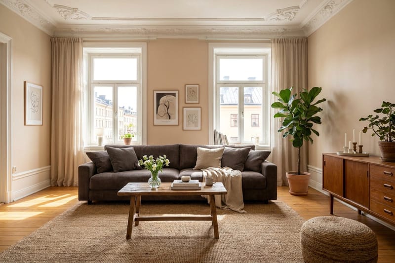 Valencia Extra Djup 4-sits Soffa - Mörkgrå - Möbler - Vardagsrum - Soffor - 4-sits soffor
