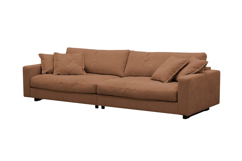 Valencia Extra Djup 4-sits Soffa - Rostbrun - Möbler - Vardagsrum - Soffor - 4-sits soffor