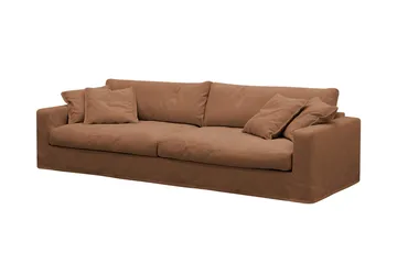 Valencia Extra Djup 4-sits Soffa - Rostbrun - Möbler - Vardagsrum - Soffor - 4-sits soffor