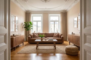 Valencia Extra Djup 4-sits Soffa - Rostbrun - Möbler - Vardagsrum - Soffor - 4-sits soffor