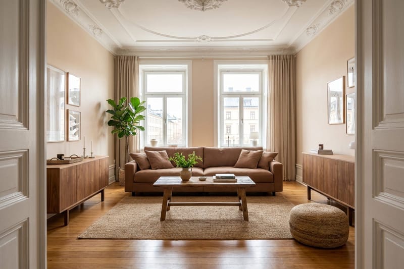 Valencia Extra Djup 4-sits Soffa - Rostbrun - Möbler - Vardagsrum - Soffor - 4-sits soffor
