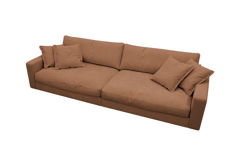 Valencia Extra Djup 4-sits Soffa - Rostbrun - Möbler - Vardagsrum - Soffor - 4-sits soffor