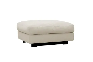 Valencia Soffgrupp Extra Djup 3-sits Soffa + Fotpall i Chenille - Beige - Möbler - Vardagsrum - Soffor - Hörnsoffor