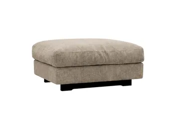Valencia Soffgrupp Extra Djup 3-sits Soffa + Fotpall i Chenille - Brun - Möbler - Vardagsrum - Soffor - Hörnsoffor