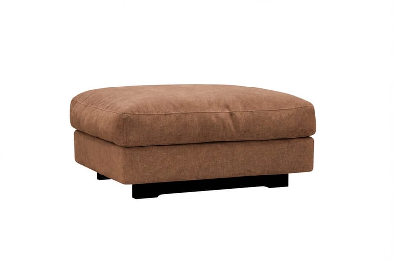 Valencia Soffgrupp Extra Djup 3-sits Soffa + Fotpall i Chenille - Rostbrun - Möbler - Vardagsrum - Soffor - Hörnsoffor