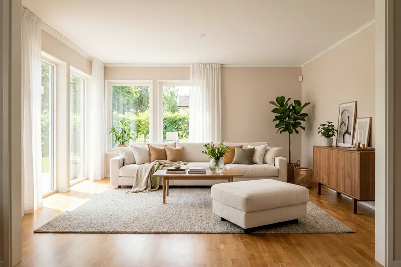Valencia Soffgrupp Extra Djup 5-sits Soffa + Fotpall - Offwhite - Möbler - Vardagsrum - Soffor - Hörnsoffor