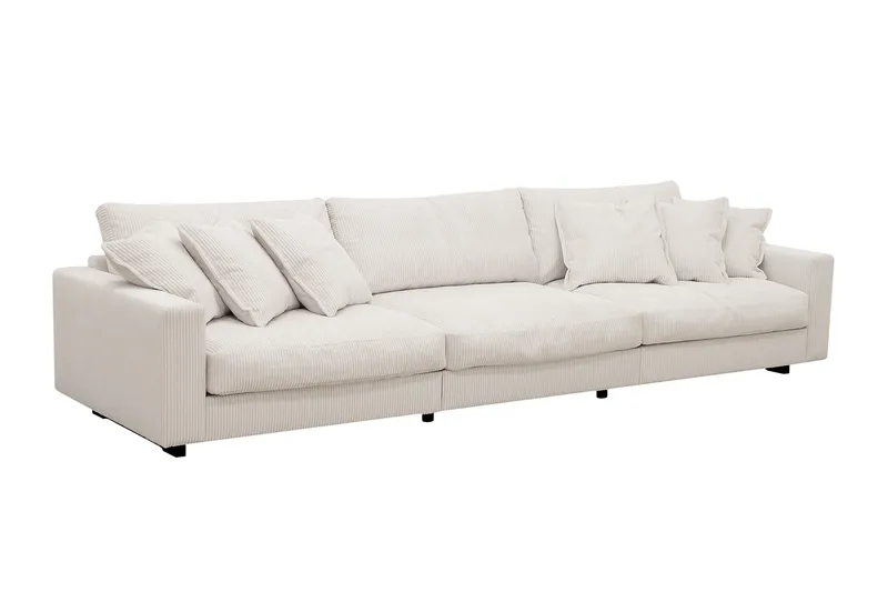 Valencia Soffgrupp Extra Djup 5-sits Soffa + Fotpall - Offwhite - Möbler - Vardagsrum - Soffor - Hörnsoffor
