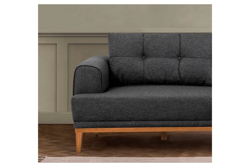 Valsot 3-sits Soffa - Antracit - Möbler - Vardagsrum - Soffor - 3-sits soffor