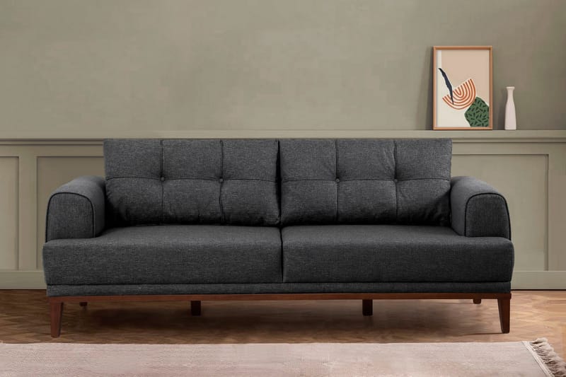 Valsot 3-sits Soffa - Antracit - Möbler - Vardagsrum - Soffor - 3-sits soffor
