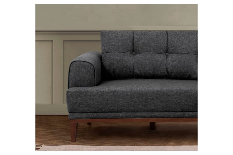 Valsot 3-sits Soffa - Antracit - Möbler - Vardagsrum - Soffor - 3-sits soffor