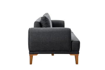Valsot 3-sits Soffa - Antracit - Möbler - Vardagsrum - Soffor - 3-sits soffor