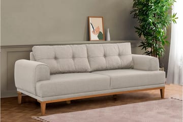 Valsot 3-sits Soffa - Creme - Möbler - Vardagsrum - Soffor - 3-sits soffor