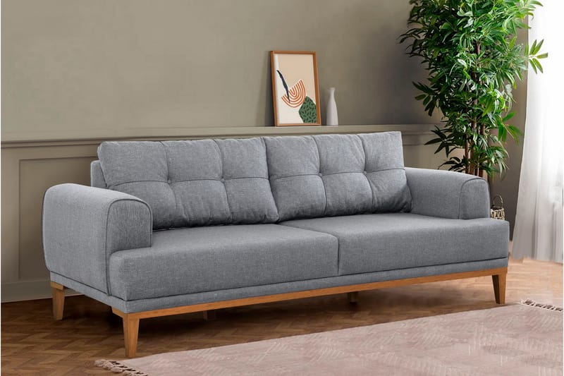 Valsot 3-sits Soffa - Grå - Möbler - Vardagsrum - Soffor - 3-sits soffor
