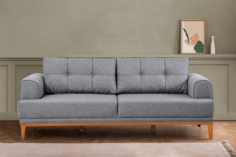 Valsot 3-sits Soffa - Grå - Möbler - Vardagsrum - Soffor - 3-sits soffor