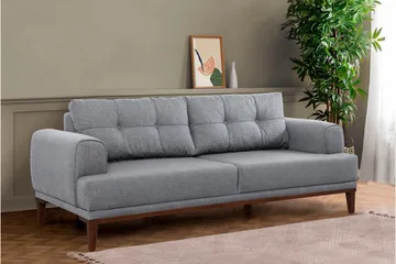 Valsot 3-sits Soffa - Grå - Möbler - Vardagsrum - Soffor - 3-sits soffor
