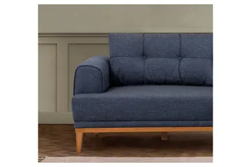 Valsot 3-sits Soffa - Mörkblå - Möbler - Vardagsrum - Soffor - 3-sits soffor