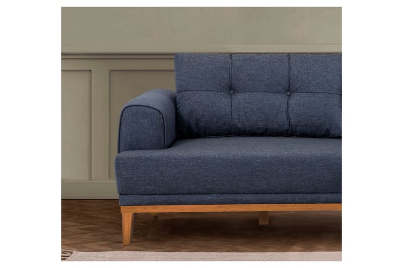 Valsot 3-sits Soffa - Mörkblå - Möbler - Vardagsrum - Soffor - 3-sits soffor