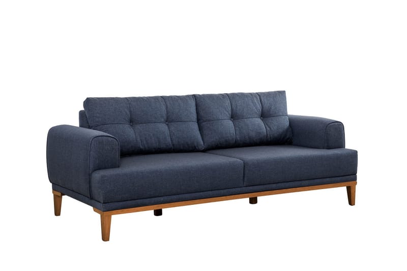 Valsot 3-sits Soffa - Mörkblå - Möbler - Vardagsrum - Soffor - 3-sits soffor