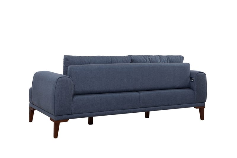 Valsot 3-sits Soffa - Mörkblå - Möbler - Vardagsrum - Soffor - 3-sits soffor