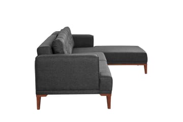 Valsot 4-sits Soffa med Divan - Antracit - Möbler - Vardagsrum - Soffor - Divansoffa & schäslong