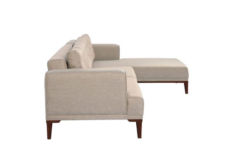 Valsot 4-sits Soffa med Divan - Creme - Möbler - Vardagsrum - Soffor - Divansoffa & schäslong