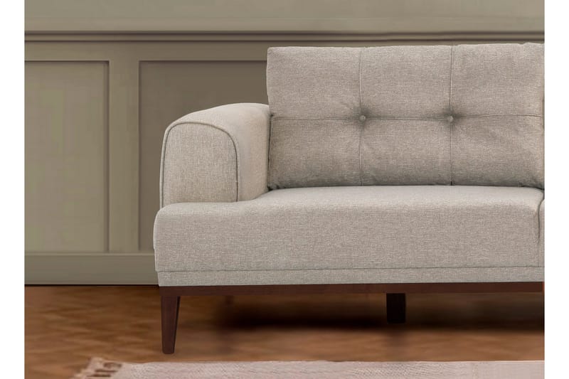 Valsot 4-sits Soffa med Divan - Creme - Möbler - Vardagsrum - Soffor - Divansoffa & schäslong