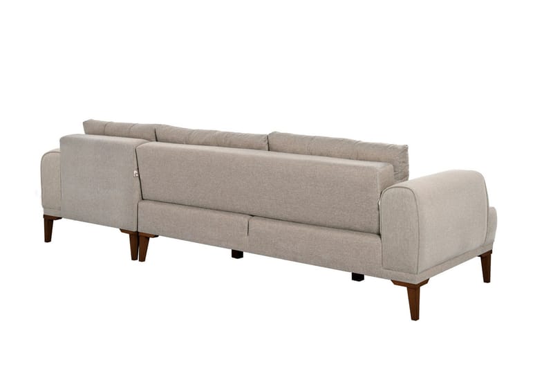 Valsot 4-sits Soffa med Divan - Creme - Möbler - Vardagsrum - Soffor - Divansoffa & schäslong