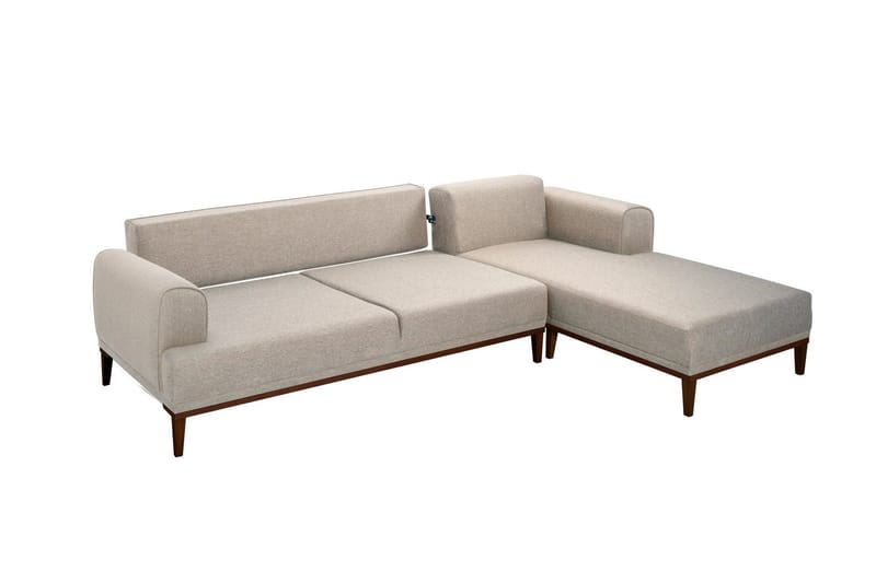 Valsot 4-sits Soffa med Divan - Creme - Möbler - Vardagsrum - Soffor - Divansoffa & schäslong