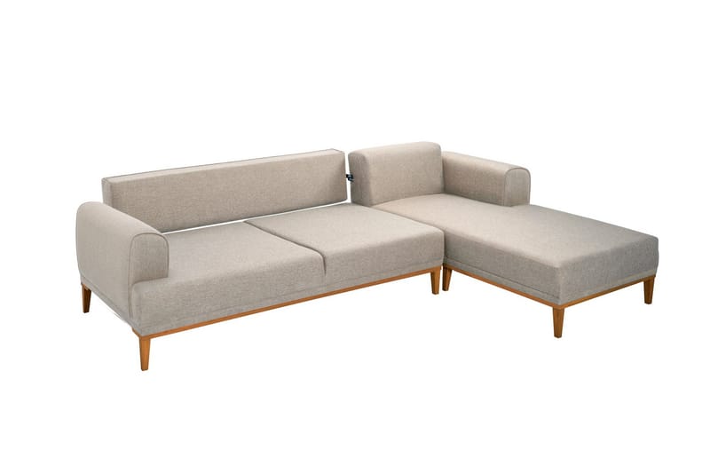 Valsot 4-sits Soffa med Divan - Creme - Möbler - Vardagsrum - Soffor - Divansoffa & schäslong