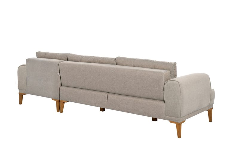 Valsot 4-sits Soffa med Divan - Creme - Möbler - Vardagsrum - Soffor - Divansoffa & schäslong